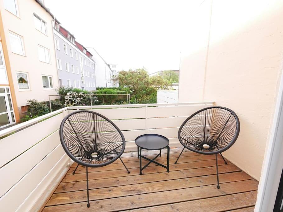 오스나브루크 69 M², Zentral, Balkon, Stilvoll 아파트 외부 사진